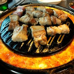 녹두 고기 삼소대