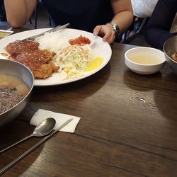 낙성대 한식 왕돈까스왕냉면
